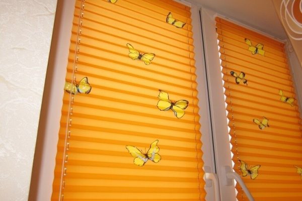 Butterfly Plisse Shades1